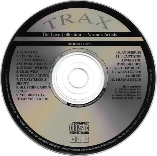 The Love Collection - Volume Two II 2 ° Sampler-CD von 1989 ° FAST WIE NEU ° - Bild 3 von 3