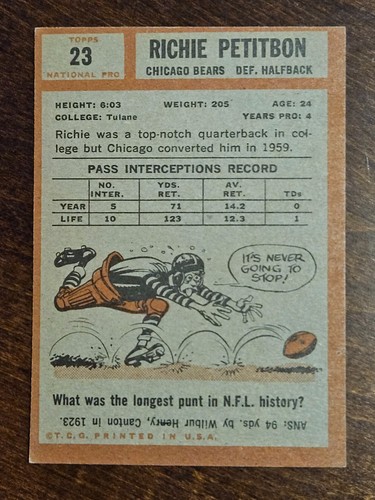 Tarjetas de fútbol americano Topps 1962 completan tu conjunto que elijas elegir cada una #1 - 176 - Imagen 27 de 221