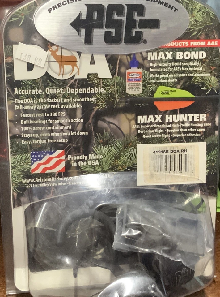 ARIZONA ARCHERY AAE FULL CAPTURE DROP AWAY REST DOA Left Hand - Image 3 of 4