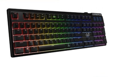 Asus Cerberus Mechanische gamer Tastatur RGB Gaming Keyboard - Kaihua Switch Red