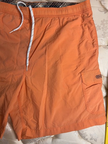 Chaps Men’s Swim Shorts Size XL Orange Trunks Water Sports Ski