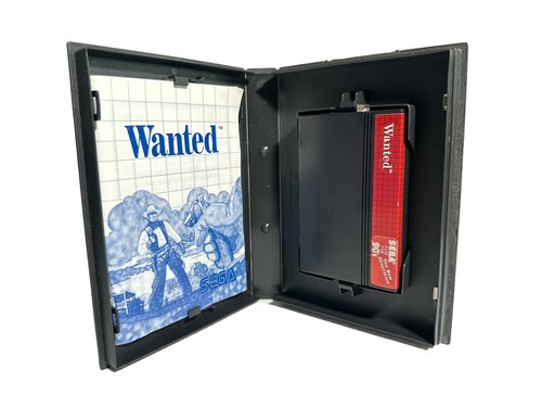 Wanted (Sega Master System) Complete With Manual CIB "Sticker Variant" - Picture 2 of 5
