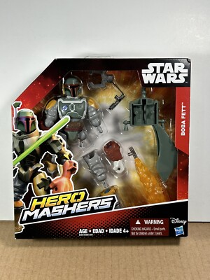 Hasbro Hero Mashers Star Wars Boba Fett Sealed In Box HTF