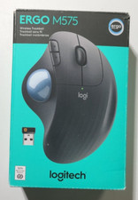 Logitech (910-005867) ERGO M575 Wireless Trackball, Graphite