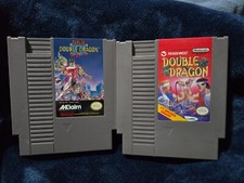 Double Dragon 1 & 2 NES Nintendo Entertainment System - Tested