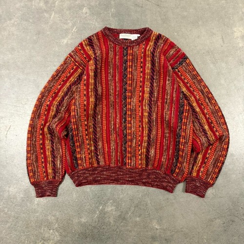 Maglione maglia 3D Coogi Like vintage anni 90 taglia L