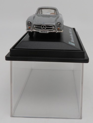 METAL SCHUCO HONGWELL MERCEDES-BENZ 300 SL Coupé 1952 Grigio Argento 1/72 BOX - Foto 3 di 7