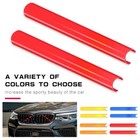 1pair Grille Trim Strips Stickers ABS Cover Decorations F10 F02 F11 For