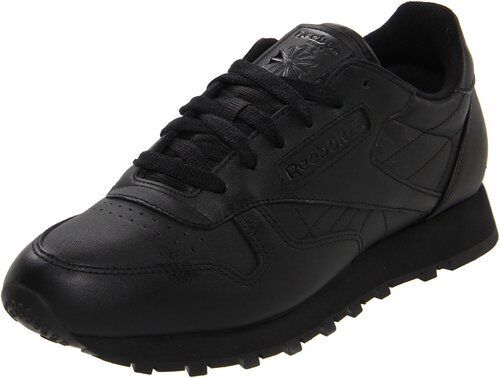 Reebok Femme en Cuir Classique Chaussure de course en Noir en Tailles 5 To 12 Reebok Femme en Cuir Classique Chaussure de course en Noir en Tailles 5 To 12