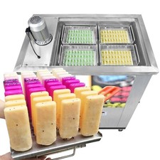 Kolice commercial 4 mold sets ice popsicle machine,ice lollipop machine 110V60HZ