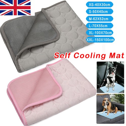 Large Pet Self Cooling Mat Cool Mat For Dogs Cats Pad Bed Mattress Heat Relief - Picture 6 of 17