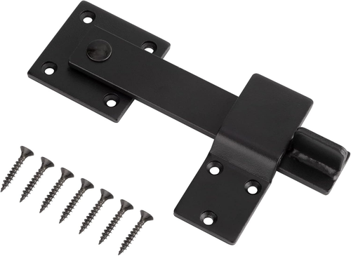 6" Heavy Duty Farm Flip Gate Latch,Solid Barn Door Latch Lock Hardware for Outdo - 第 11/12 張圖片