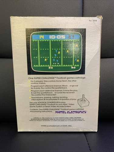 Super Challenge Baseball (Atari 2600, 1982) - Picture 4 of 9