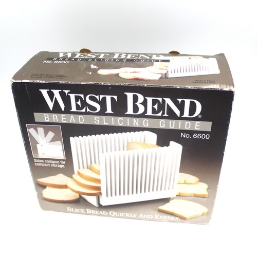 WEST BEND Bread Slicing Guide No. 6600