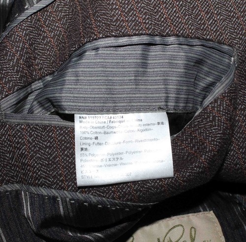 Scotch & Soda Sport Pal Brown Orange Cotton Blazer Jacket Mens 44" Chest - Picture 10 of 10