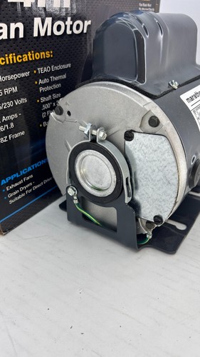 MARATHON FAN MOTOR 1/4HP 1625 RMP GEX07250........ - Picture 8 of 9