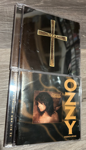 Ozzy Osbourne - No More Tears 22 Bit SBM Remaster CD +OZMAN COMETH LOT SET