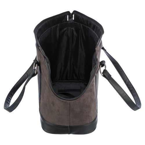 Trixie Tasche Alfie grau für Hunde, herausnehmbar, 21x30x43 cm, bis 7 kg - Bild 3 von 5