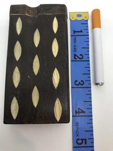 3” ONE HITTER BAT HIT POCKET BOWL TOBACCO SMOKING PIPE BOWL USA OG DUGOUT 4" BOX - Picture 9 of 12