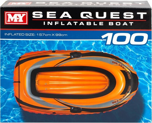 M.Y Sea Quest Inflatable Boat One/Two Seater - Picture 25 of 25