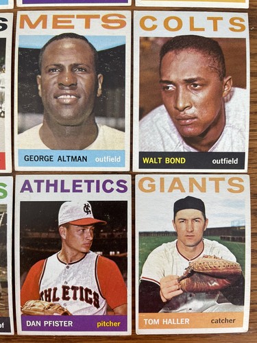 1964 Topps Lot Of 24 Dif, Bill Skowron, Willie Davis, Bob Skinner, Vgex - Picture 7 of 8