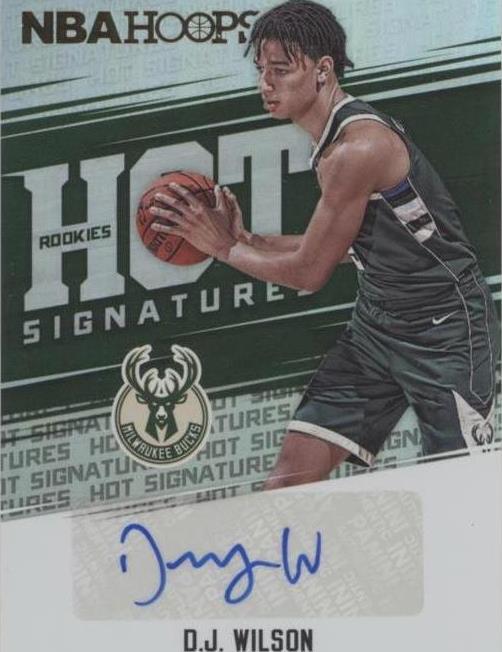 2017-18 Panini NBA Hoops - D.J. Wilson #HSR-DW