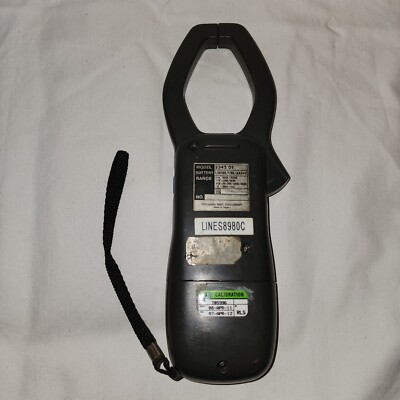 Yokogawa 2343 01 Digital Clamp On Tester RMS Clamp Meter with