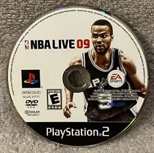 NBA Live 09 (Sony PlayStation 2, 2008) **TESTED** Disc Only PS2