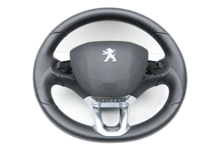 Lenkrad Airbaglenkrad SCHWARZ MISTRAL FX für Peugeot 208 I 12-15 98072114ZD