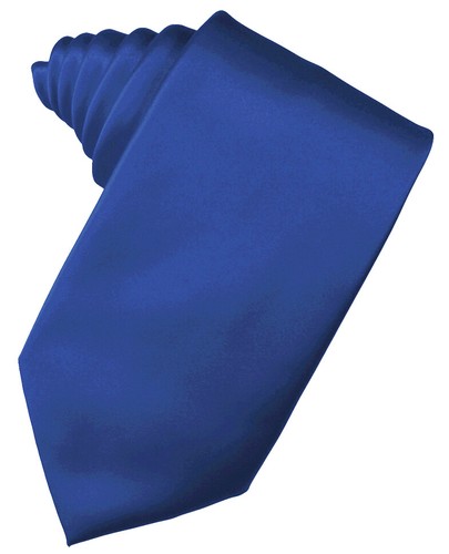 Men's Solid Satin Neck Tie 59" Long. 3.5" Wide - Picture 10 of 44