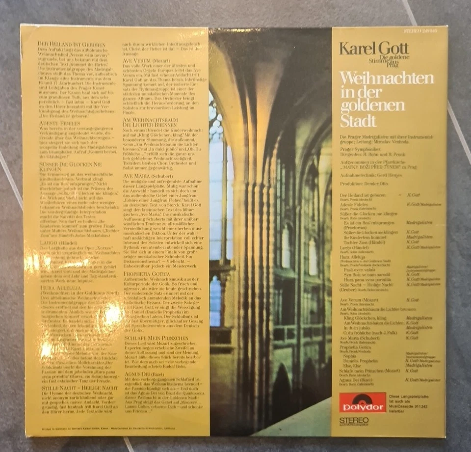 KAREL GOTT LP Vinyl Autogramm Signiert Original Autograph signed Autogram - Bild 2 von 3