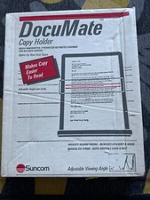 NOS Document Adjustable Copy Holder Desk Paper Stand Letter Typing Angle Sheet