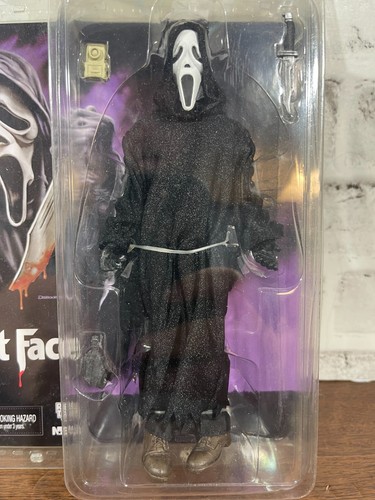 NECA Reel Toys Scream - Modellino Ghost Face Retro Cloth 8" pollici - Foto 3 di 7