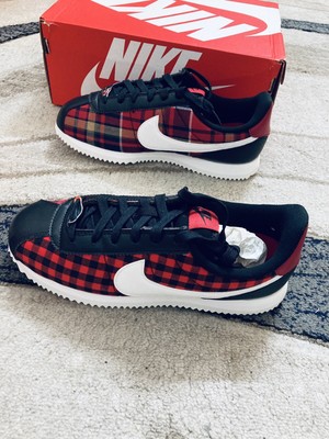 nike plaid cortez