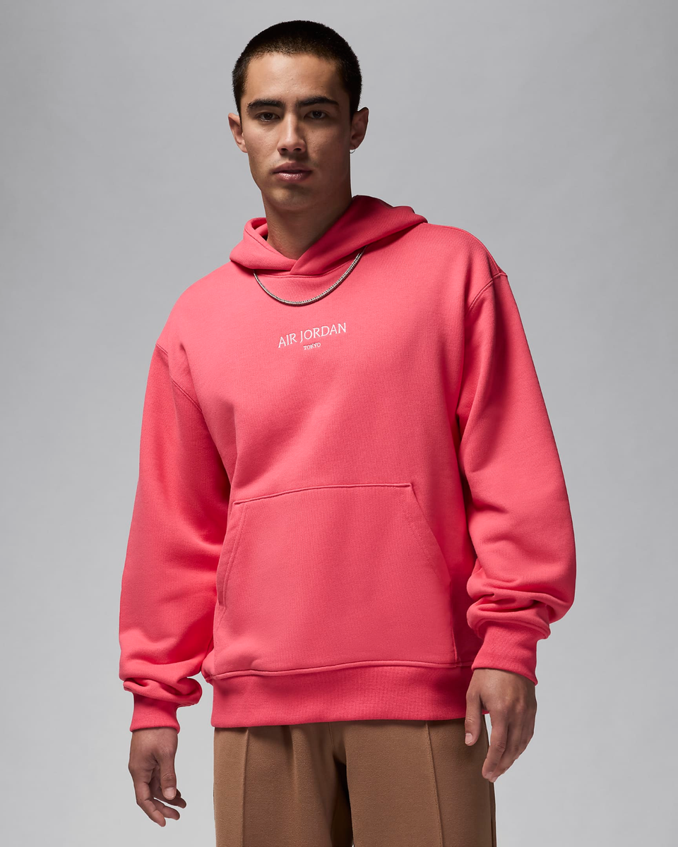 Nike Air Jordan Wordmark Tokyo Fleece Pullover Hoodie FZ1172