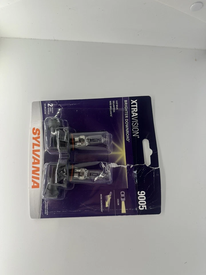 SYLVANIA - 9005 XtraVision- High Performance Halogen Headlight Bulb New Open Box - Image 3 of 4