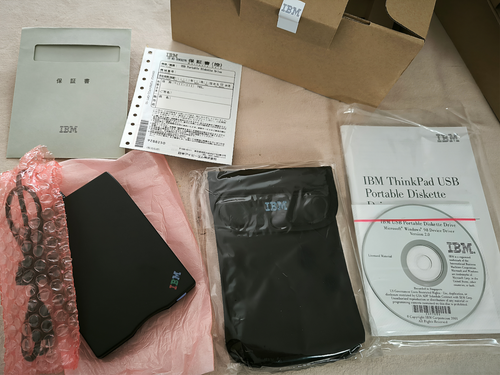 NEW IBM ThinkPad USB Portable Floppy Drive 1.44 MB 3.5″ – Vintage product - Bild 5 von 6