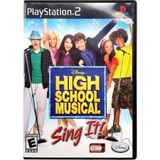 High School Musical Sing It - Sony Playstation 2 Pristine Tested Authentic