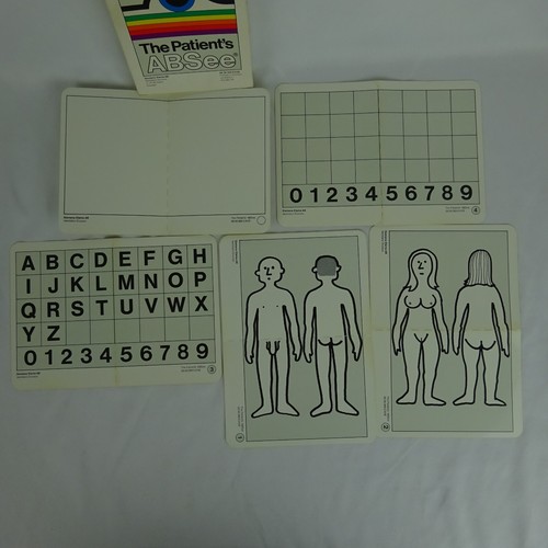 Vintage Siemens Elema Ventilator Division ~ Patients ABSee Communication Cards ~ - Picture 10 of 12