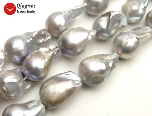 16*30mm Drop Natural White Pearl Earring for Women Dangle Earring 2" Silver Hook - Picture 14 of 14