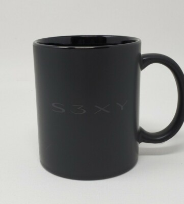 Tesla Sexy Mug Matte Black 14 oz | Limited Edition | Brand