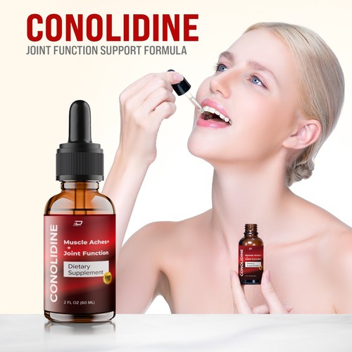 Conolidine for Pain Drops - Conolidine Joint Support Reliever, 1 Month Supply - Picture 3 of 5