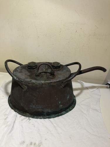 WW2/1950’s Era Military Brass & Copper Kettle/Heating Liquid Device - Picture 4 of 10