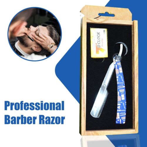 Bartschnitt Hals (Shavette) Friseur Salon gerade Rasiermesser 5 7 Uhr Klinge - Bild 3 von 5