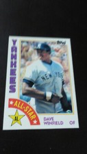 1984 Topps - All-Star #402 Dave Winfield-Baseball-HOF-FREE SHIPPING