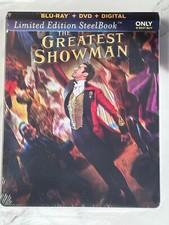 The Greatest Showman Best Buy Limited Edition SteelBook Blu Ray/DVD Sealed New 
