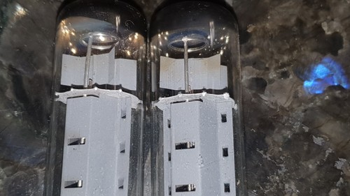 Vintage RFT EL34/6CA7 Tubes 2pcs TESTED 100% - Picture 2 of 5