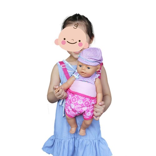 Doll Toys Carrier Backpack Sleeping Clothe Baby Dolly Accessories Toy U5F1 - Picture 7 of 12