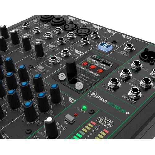 Mackie ProFX10v3+ 10-Channel Analog Mixer with FX and Bluetooth - Picture 5 of 5