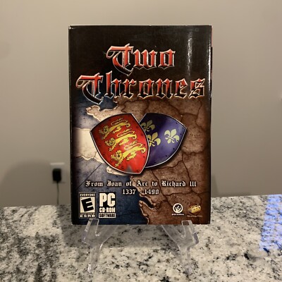 Two Thrones (PC, 2004) Paradox Grand Strategy Big Box - NEW, SEALED!